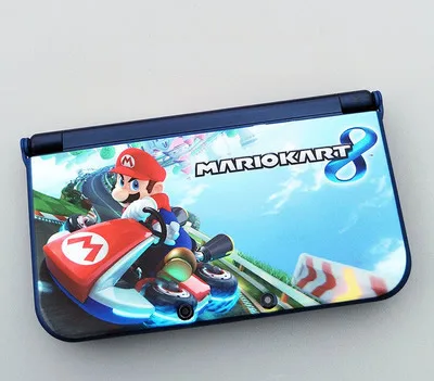 For Super Mario Матовая защитная накладка Защитный чехол Корпус оболочка для kingd New 3DS LL/New 3DS XL для Hatsune Miku Doraemon MHX - Цвет: For Super Mario