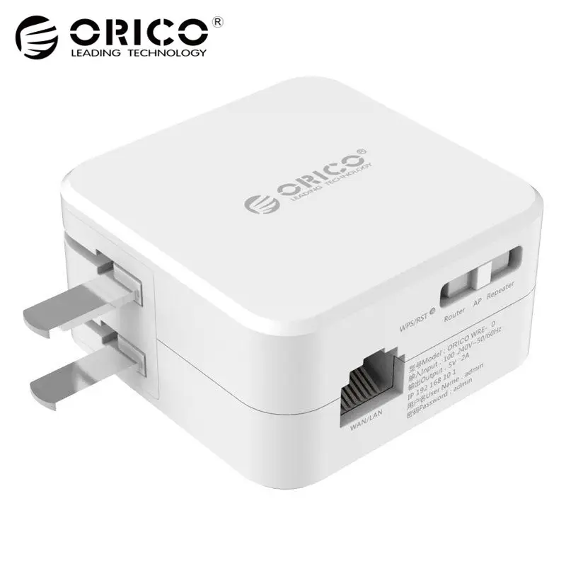 ORICO Универсальный Беспроводной Range Extender 300 м Wi Fi ретранслятор с 5V2A зарядка через usb
