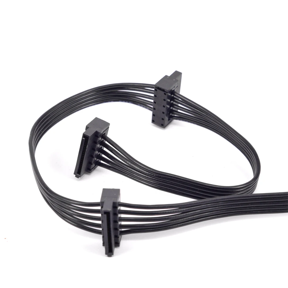 5 контактный кабель питания с разъемом 1 3 SATA 15 разъем для Cooler Master MasterWatt 450 550 650 750 TUF