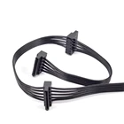 5Pin от 1 до 3 SATA 15Pin женский блок питания кабель для кулера мастер-мастерватт производитель 1200 MIJ модульный
