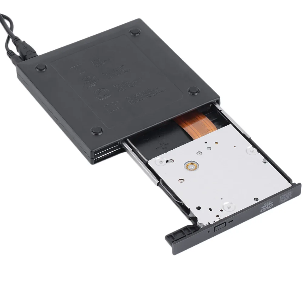 Новый USB 2 0 Ультра тонкий внешний DVD Combo 8X высокоскоростной CD-RW привод CD +-RW rom черный