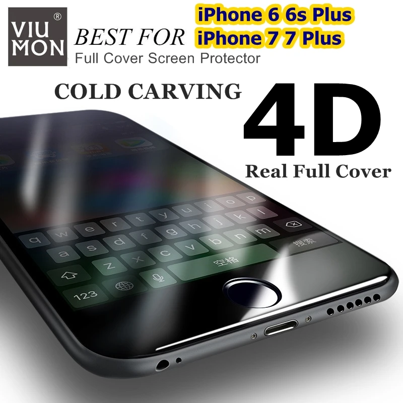 Закаленное стекло для iPhone 7 Plus 6 6S Plus|tempered glass|protective glassprotective glass film |
