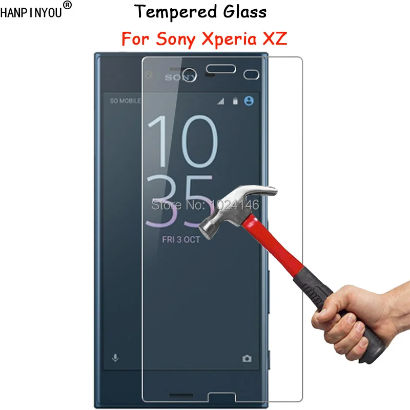 Прозрачное закаленное стекло для Sony Xperia XZ 5 2 &quotF8331 защита экрана ультратонкая