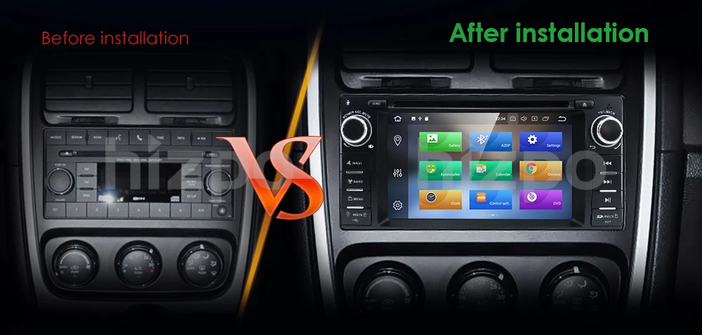 1din Android 8 0 Автомагнитола DVD плеер автомобиля головное устройство для jeep Grand Cherokee