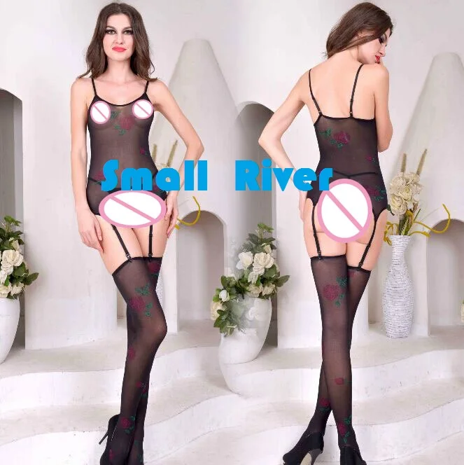 Новое высококачественное сексуальное женское белье с принтом роз сиамский