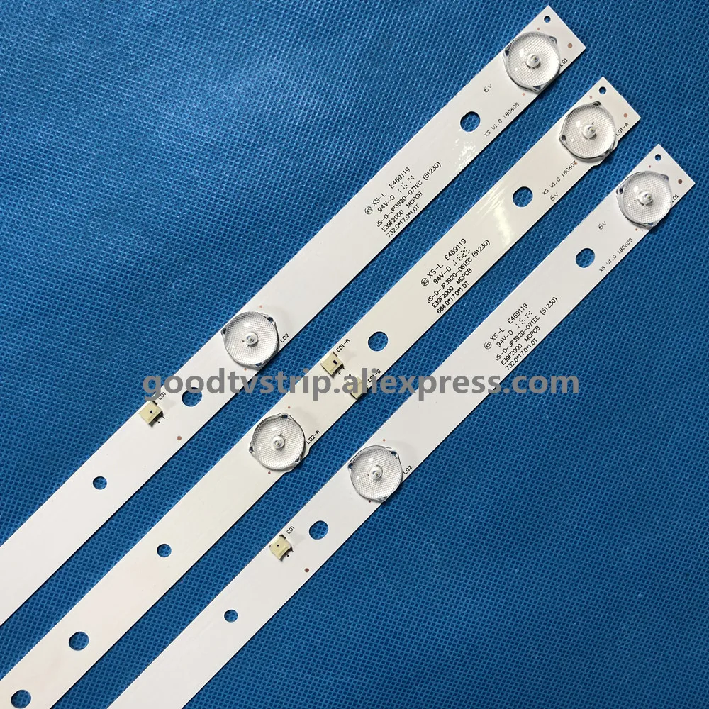 60 шт./лот 6/7 лампы 39 дюймов LED39C310B светодиодная подсветка для JS-D-JP3920-061EC JS-D-JP3920-071EC