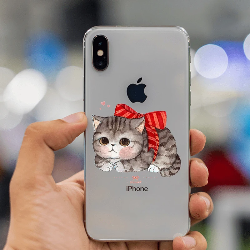 Cute Welsh Corgi Pembroke Shiba Inu Animal Dog The cat Soft Silicon TPU Case Cover For iphone XS MAX 8 8Plus 6 6S Plus 5 5S SE | Мобильные