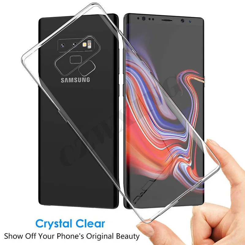 For Samsung Galaxy Note 9 Case Soft Silicone Back Cover Phone Note9 N960F |