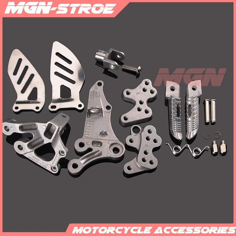 Передние Подножки педали для ног кронштейн GSXR600 GSXR750 GSX600R GSX750R GSXR 600 750 K6 K8 06 07 08
