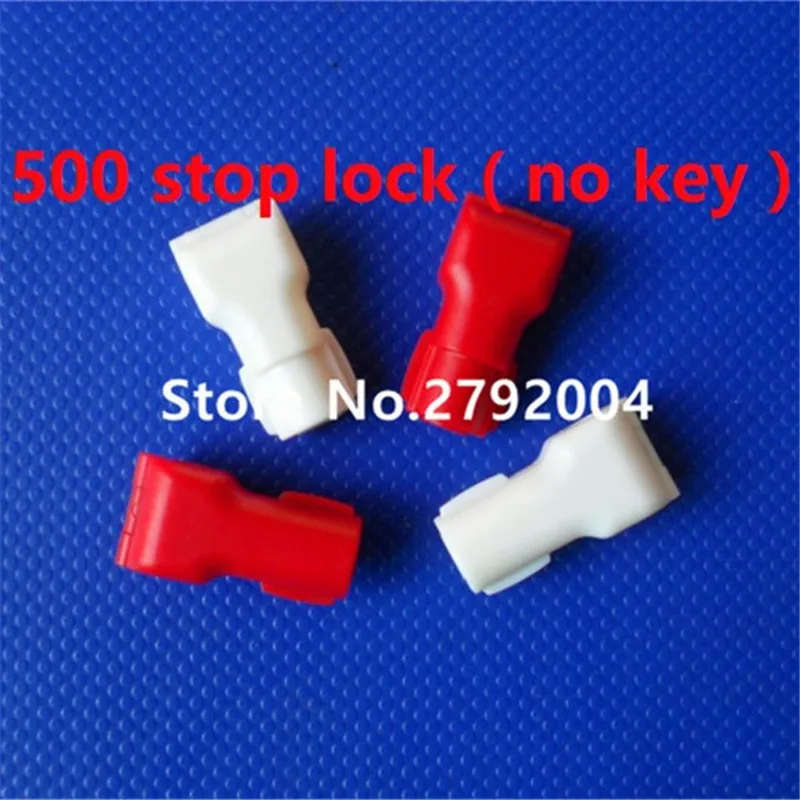 500 шт./лот Блокировка крючков для супермаркета розничного дисплея блокировка