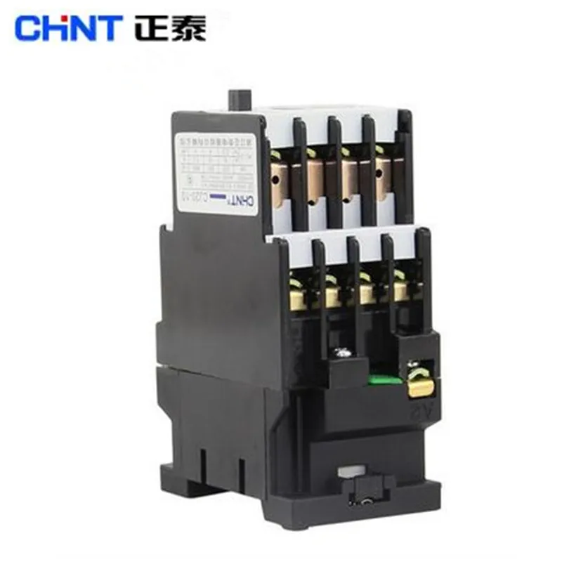 CHNT CJ20 контактор переменного тока CJ20-10 CJ20-16 CJ20-25 CJ20-40 однофазный 220V 3 фазы 380V CHINT |