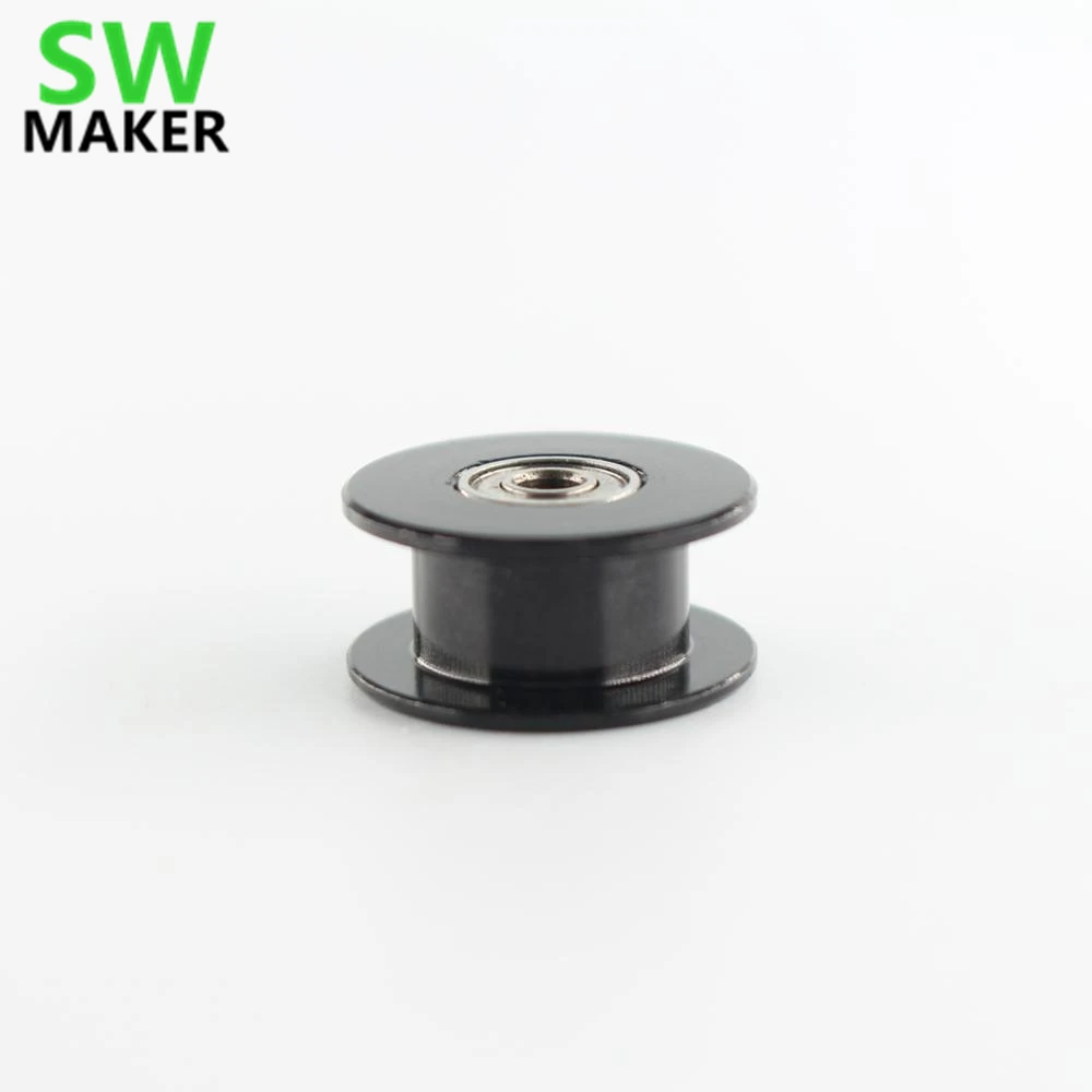 

Шкив ремня SWMAKER H, черное синхронное колесо, направляющий шкив, полоса пропускания 6 мм, 20 зубьев, отверстие 3 / 5 мм