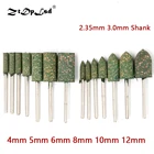 ZtDpLsd 3 шт., кунжутный вал с абразивным шлифовальная насадка для полировки полировальным кругом, электрический шлифовальный станок, роторный камень