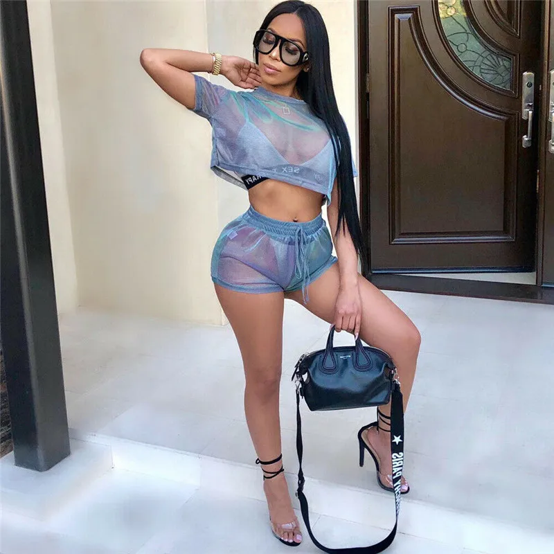 Женский костюм для плавания сексуальный комплект из 2 предметов укороченный