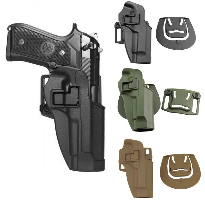 Уличные Охотничьи Аксессуары для стрельбы CQC M9 92 96 кобура для пистолета черный с поясным веслом ремень стрельба страйкбол снаряжение