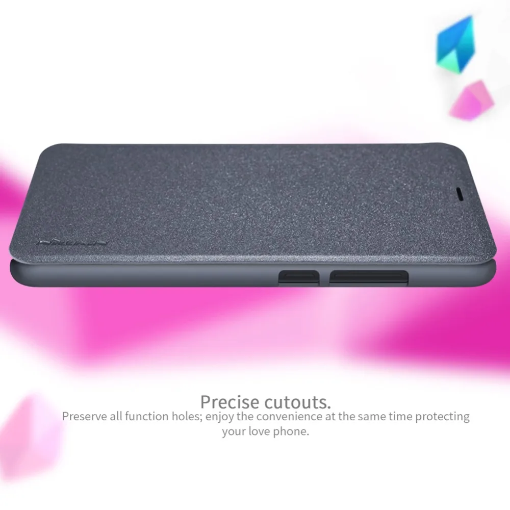 Чехол для Red mi 6 Pro 5 84 ''Nillkin Sparkle Flip Cover средство защиты ПК задняя крышка Xiao A2 Lite |