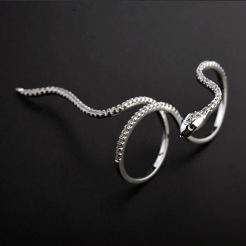 Женское кольцо со змеиным узором Be 8 модное для вечеринки Ringen rague Femme Открытое