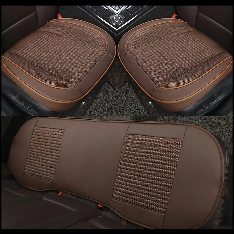 Car seat cover auto covers for GAZ Volga 33105 3102 geely Emgrand EC7 EC7-RV EC8 EX7 Englon SC3 SC5-RV SC6 SC7 Cushion | Автомобили и