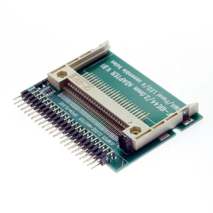 CF Compact Flash Merory Card to Laptop 2 5 &quot44 контактный внешний жесткий диск IDE HDD SSD адаптер|44 pin|ssd