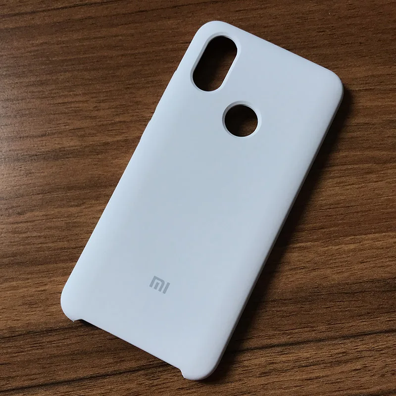 Оригинальная задняя Жидкая силиконовая полная защитная крышка Xiaomi mi 6X/A2