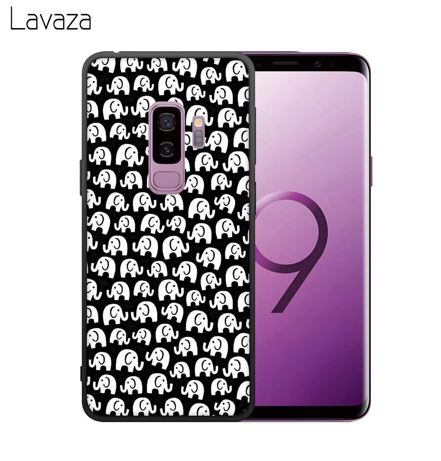 Lavaza Cute Elephant Soft Case for Galaxy A3 A5 2016 2017 A6 plus A7 A8 A9 J6 2018 A10 30 40 50 70 |