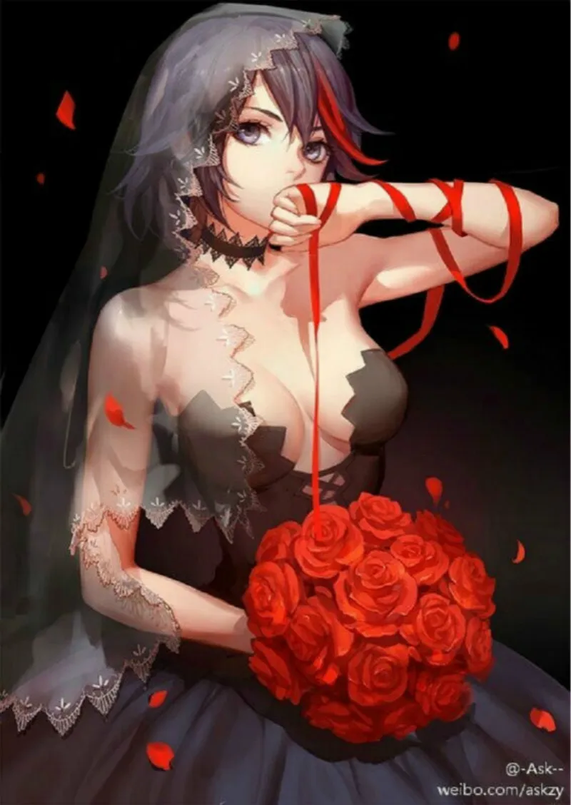 KILL la Ryuko Matoi Senketsu карнавальный костюм Свадебная черная униформа для девочек|cosplay