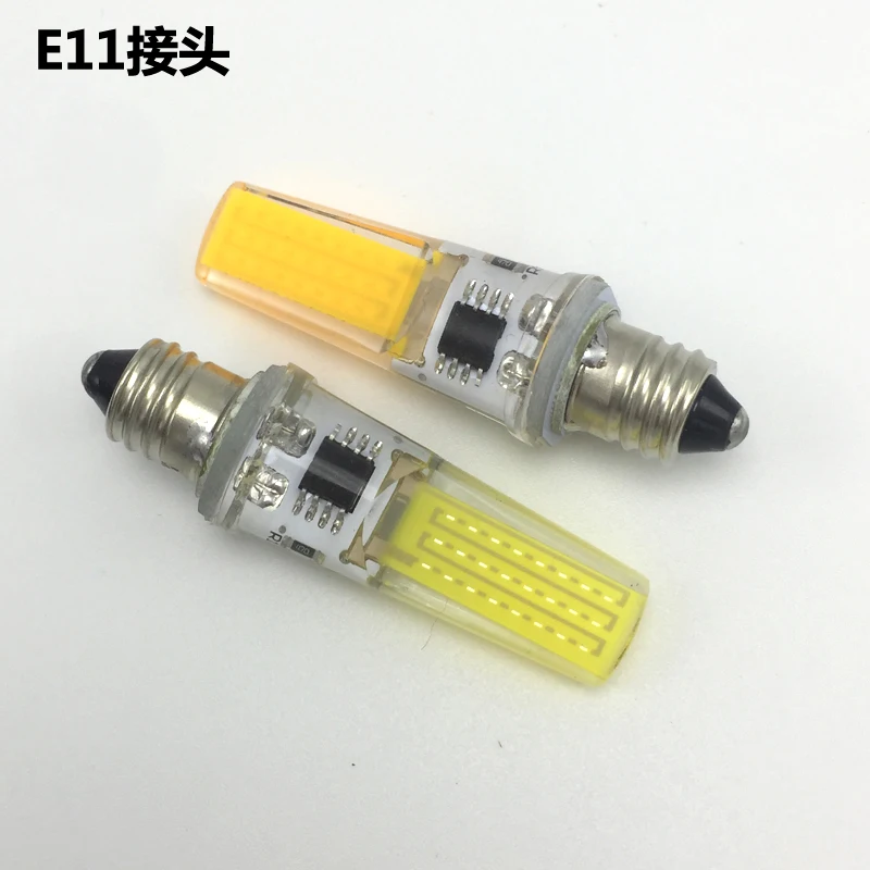 Светодиодная лампочка с регулируемой яркостью 200 В переменного тока 220 240 в 9 Вт COB