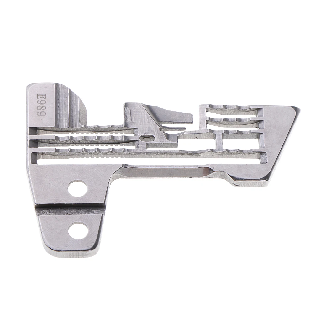 Universal E989 Needle Plate for Siruba Industrial Overlock Sewing Machine 757-516M2-324 516H4-324 | Дом и сад