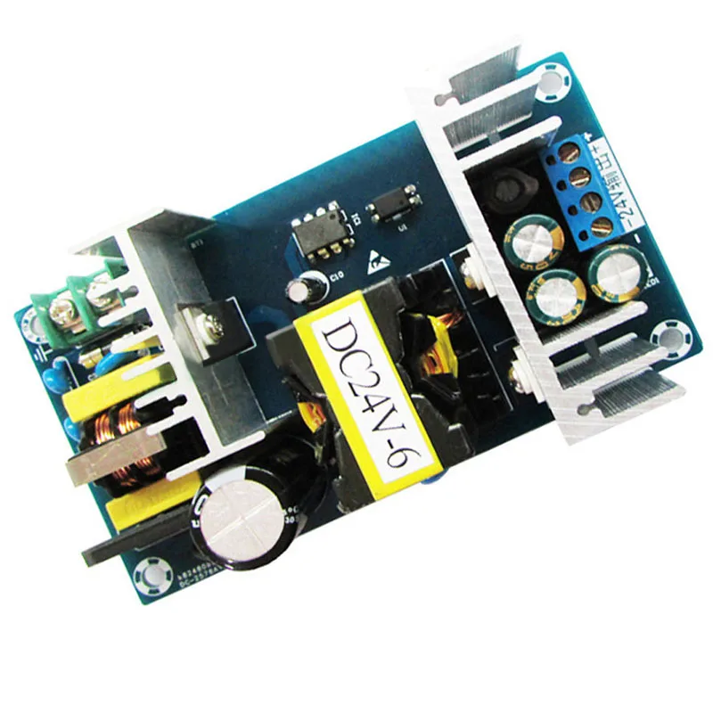 Горячая продажа AC 100-240V К DC 24V 4A 6A Импульсный блок питания AC-DC | Электроника