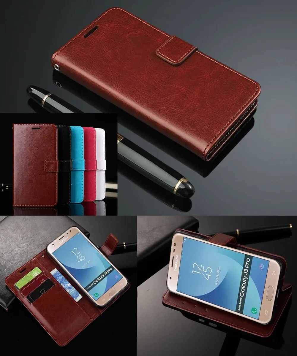 Кожаный и силиконовый чехол книжка для Samsung Galaxy J7 Pro 2017/ C8 C7100|case for samsung galaxy|case samsungcase