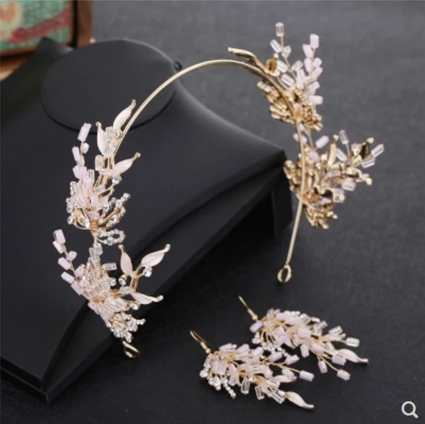 Свадебная Корона головной убор супер фея ювелирные изделия платье свадебная