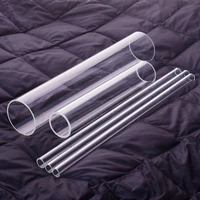 1 pcs high borosilicate glass tubeouter diameter 180mmfull length 2000mmhigh temperature resistant glass tube