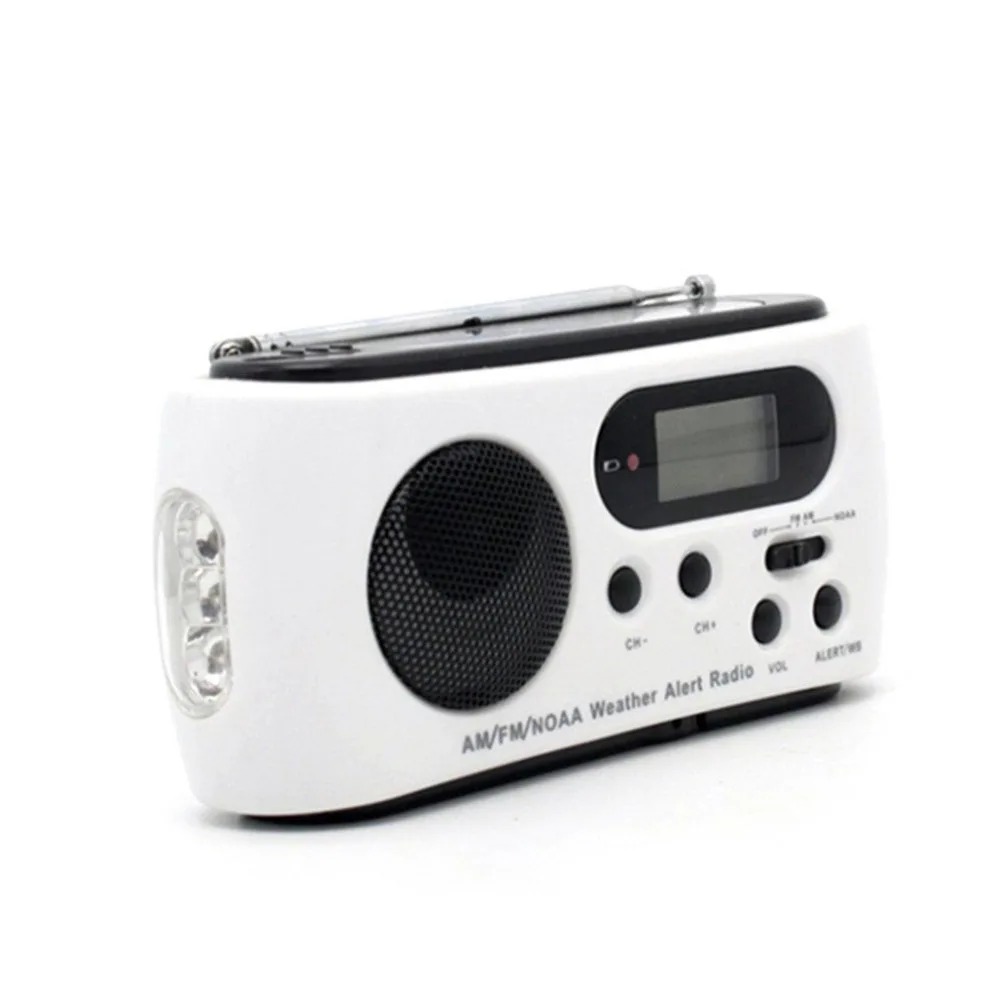 Портативный Многофункциональный чрезвычайных фонарик FM/AM радио многополосные с