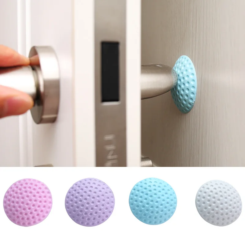 Резиновый замок краш коврик дверная пробка защита для стен ручка двери бампер