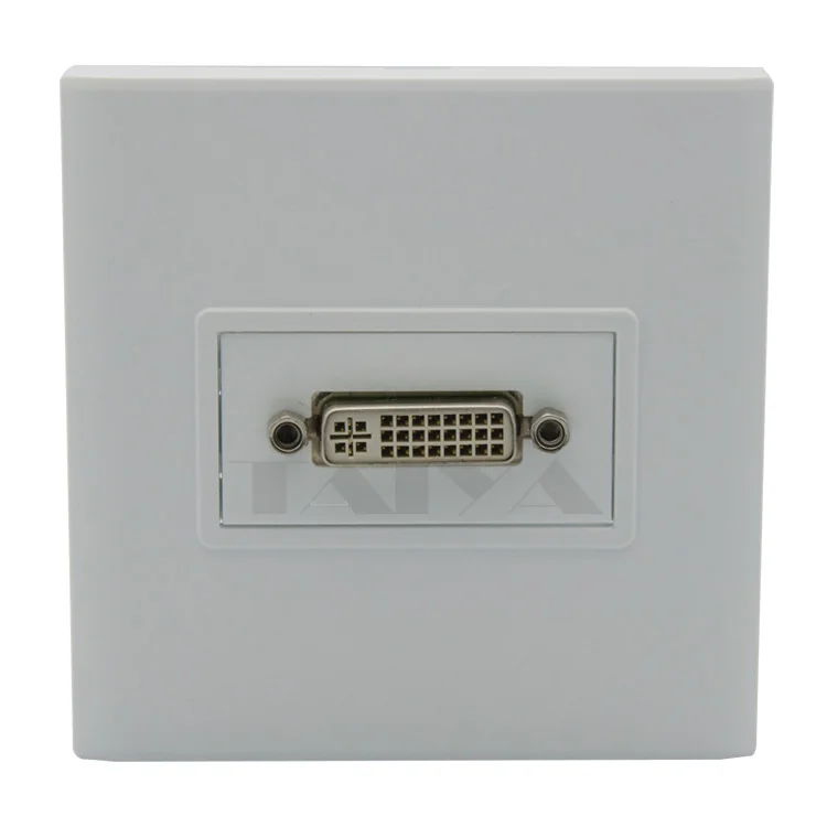 Настенная пластина DVI с разъемом мама мама|dvi wall plates|wall platedvi |