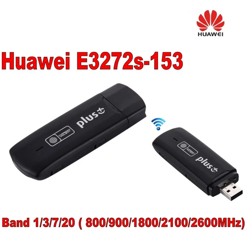 Huawei E3272s-153 LTE 4G 3G/HSPA + Новый разблокированный USB-модем с 2 антеннами | Компьютеры и