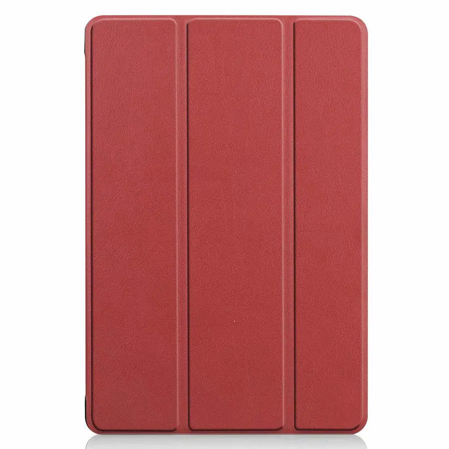 wine Чехол для нового планшета huawei M5 Lite10 дюймов для MediaPad M5 Lite 10,1 BAH2-L09/W19 DL-AL09 смарт-чехол+ пленочная ручка - Цвет: wine