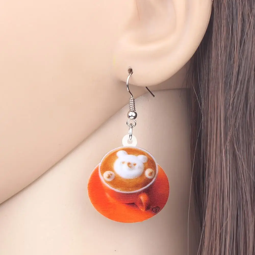 Bonsny акриловые Милые Собака породы чихуахуа Ювелирные наборы серьги ожерелье