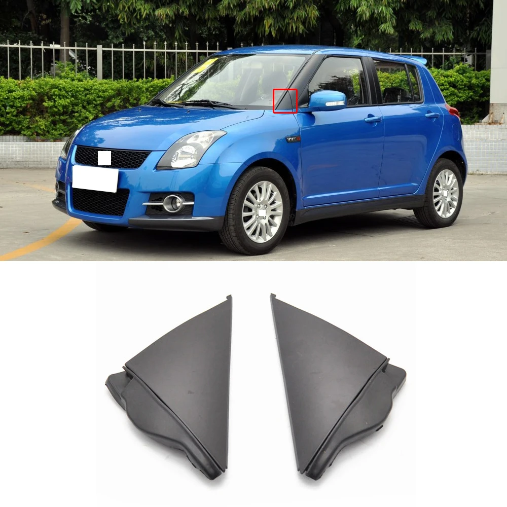 Capqx 1 шт. для Suzuki Swift Авто Переднее Окно Стекло наружная Треугольная пластина