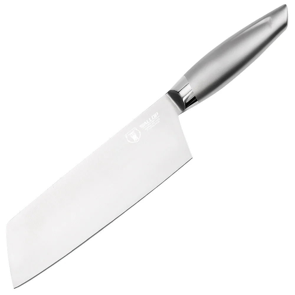 WALLOP Santoku нож-HC из нержавеющей стали немецкий кухонный нож с эргономичной ручкой-7'' - Цвет: Nakiri knife