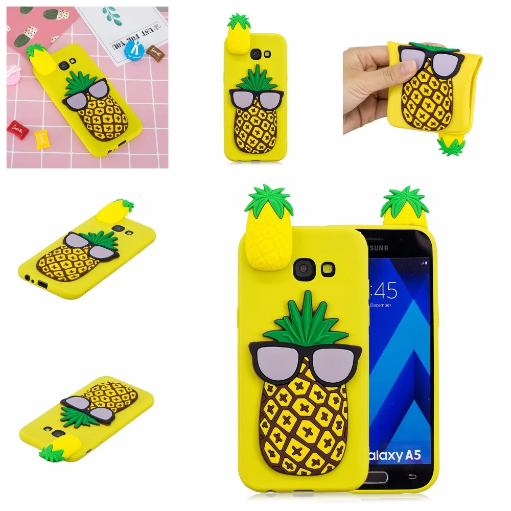 SjuzyyU FOR Coque Samsung Galaxy A3 2017 Case Cover Soft TPU cartoon Back Protective Funda |