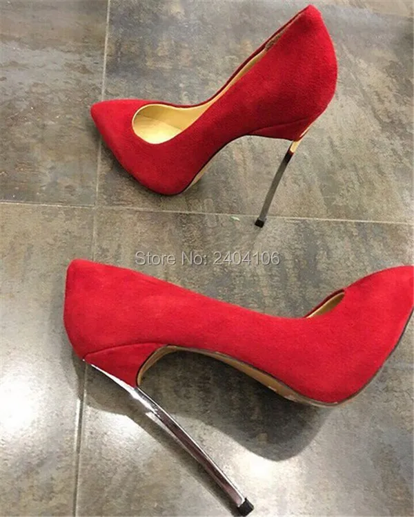 Размера плюс 43 Дизайнерская обувь Женские туфли-лодочки Лакированные свадебные