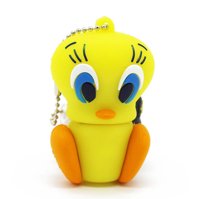 A Looney ttes usb флеш-накопитель 32 ГБ флеш-накопитель 16 ГБ 8 ГБ 4 ГБ жуки кролик Даффи утка мультфильм горячая Распродажа животных ручка-накопитель usb 2,0 - Цвет: A