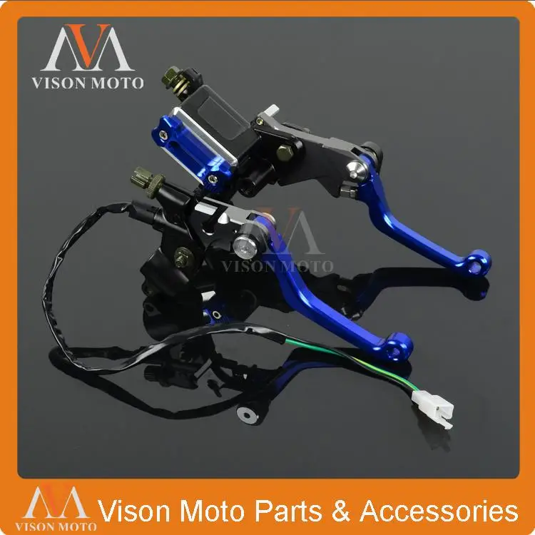 

CNC Brake Lever Master Cylinder + Cable Clutch Perch For Kawasaki KX125 KX250 KX250F KX450F KX65 KX85 KX500 Motocross Dirt Bike