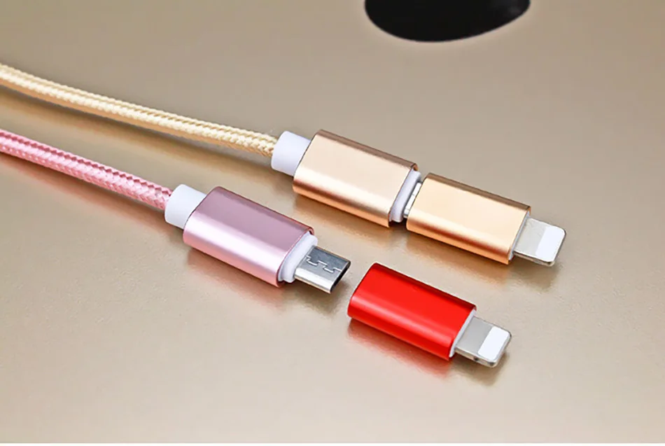 ACCEZZ 5 шт. мини микро USB для освещения для Apple адаптер для iphone X XS XR 6S 7 5S Plus ПК данных зарядки OTG конвертер для ipad
