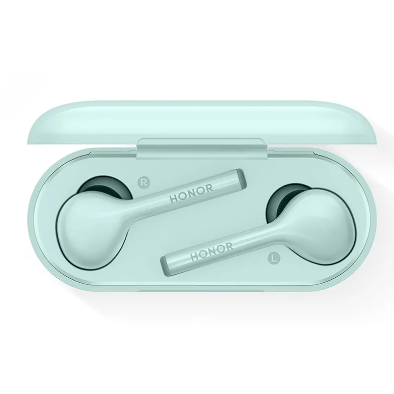 light blue Оригинальные huawei Honor FlyPods Молодежная версия TWS беспроводные Bluetooth наушники с микрофоном Музыка Спорт Мода сенсорная гарнитура Handfree - Цвет: light blue