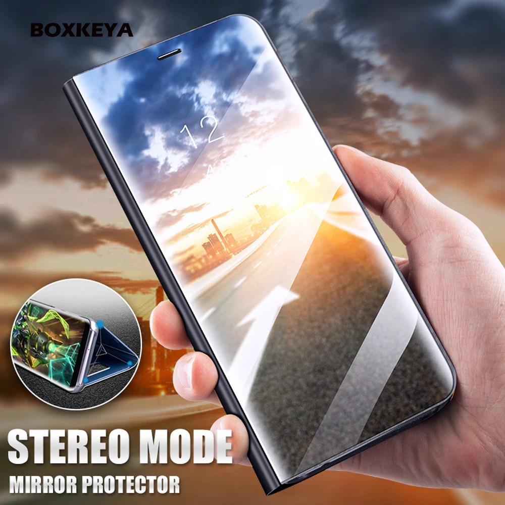 Умный зеркальный чехол для samsung J5 J7 J7 Max Plus NXT Prime C8 C10 примечание 9 8 5 4 J5 J7 Prime A6 A8