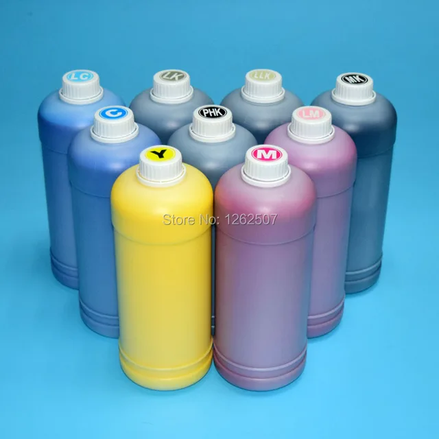 1000ML UV Pigment Ink For HP Designjet 1050 1055 5000 5500 4000 4500 Z2100 Z5200 Z3200 3100 Z6100 Z6200 T770 T790 T1100 Plotters 2