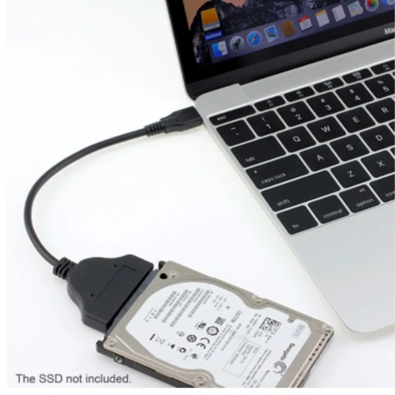 

USB 3.1 Type C Male to SATA 22 Pin 2.5" Hard Disk Driver SSD Cable Adapter for Laptop