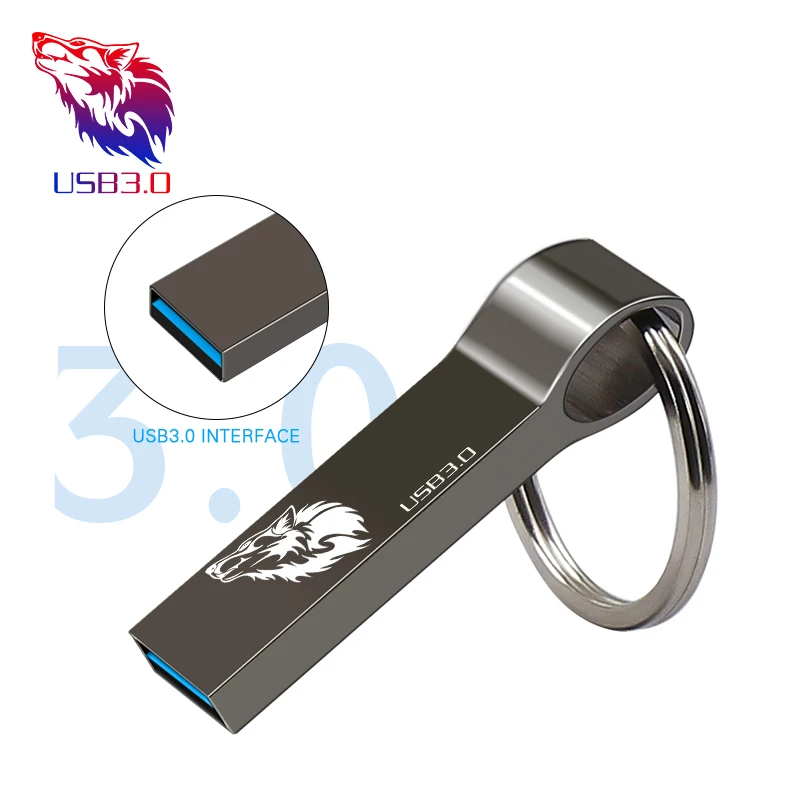 Бесплатная доставка usb 3 0 флеш накопитель 128 Гб 64 металлический USB брелок для